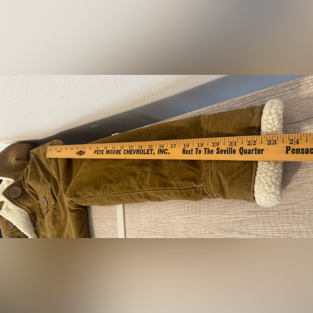 American Eagle Outfitters Brown Trench Coat with Cream Accents - Picture 9 of 13